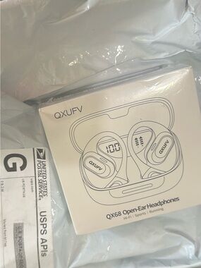 QXUFV QX68 Open-Ear Headphones - White